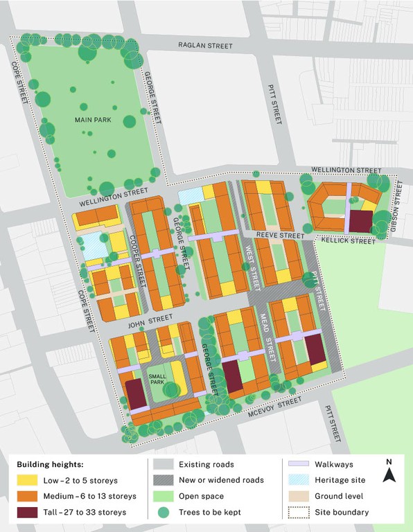 Simplified Height of Buildings for Waterloo South Consultation
