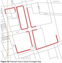 LEP Active Street Frontages Map proposed for Waterloo South