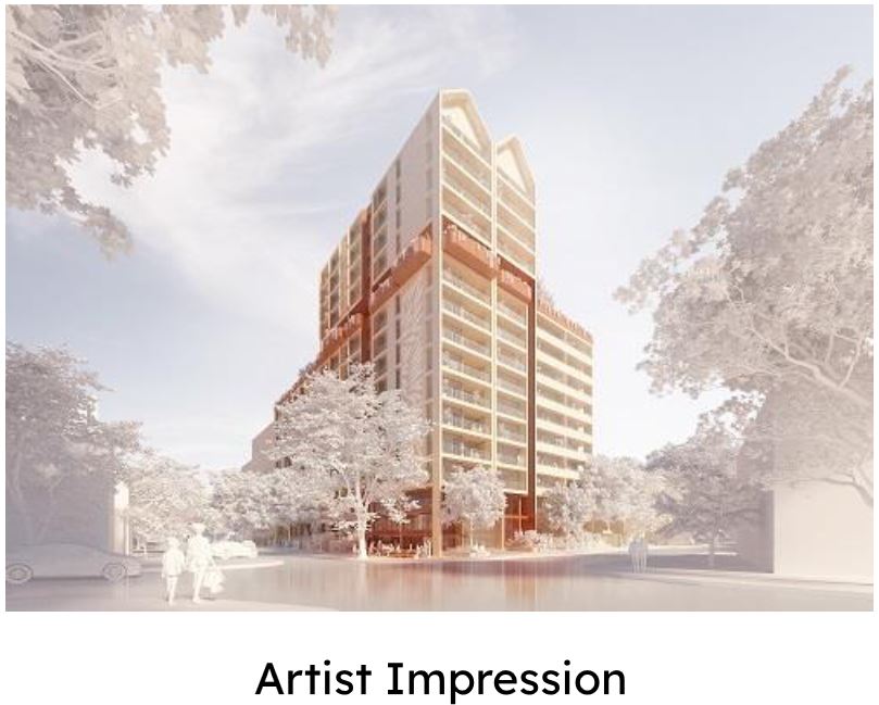 Silvester Fuller wins Design Competition for 600-660 Elizabeth Street Redfern (now known as Redfern Place) market housing building