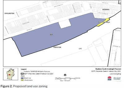 The Paint Shop Precinct Proposed Land Use Map