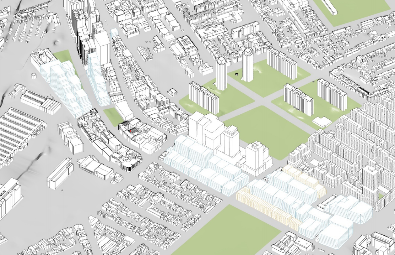 Potential Massing in Botany Road Corridor under Planning Proposal