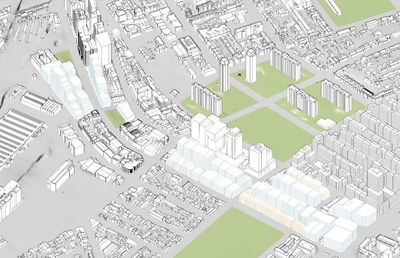 Potential Massing in Botany Road Corridor under Planning Proposal