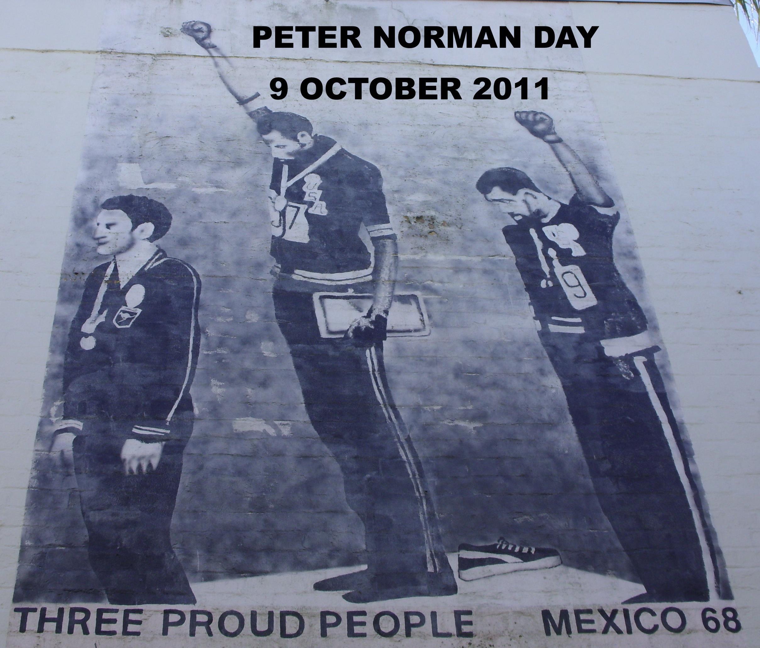 Pine's Estate celebrates Peter Norman Day - 9 Oct 2011